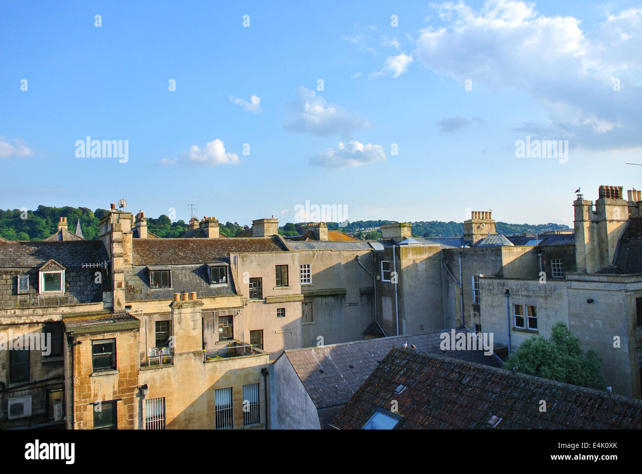 Queens Square Bath Somerset Stock Photo Alamy
