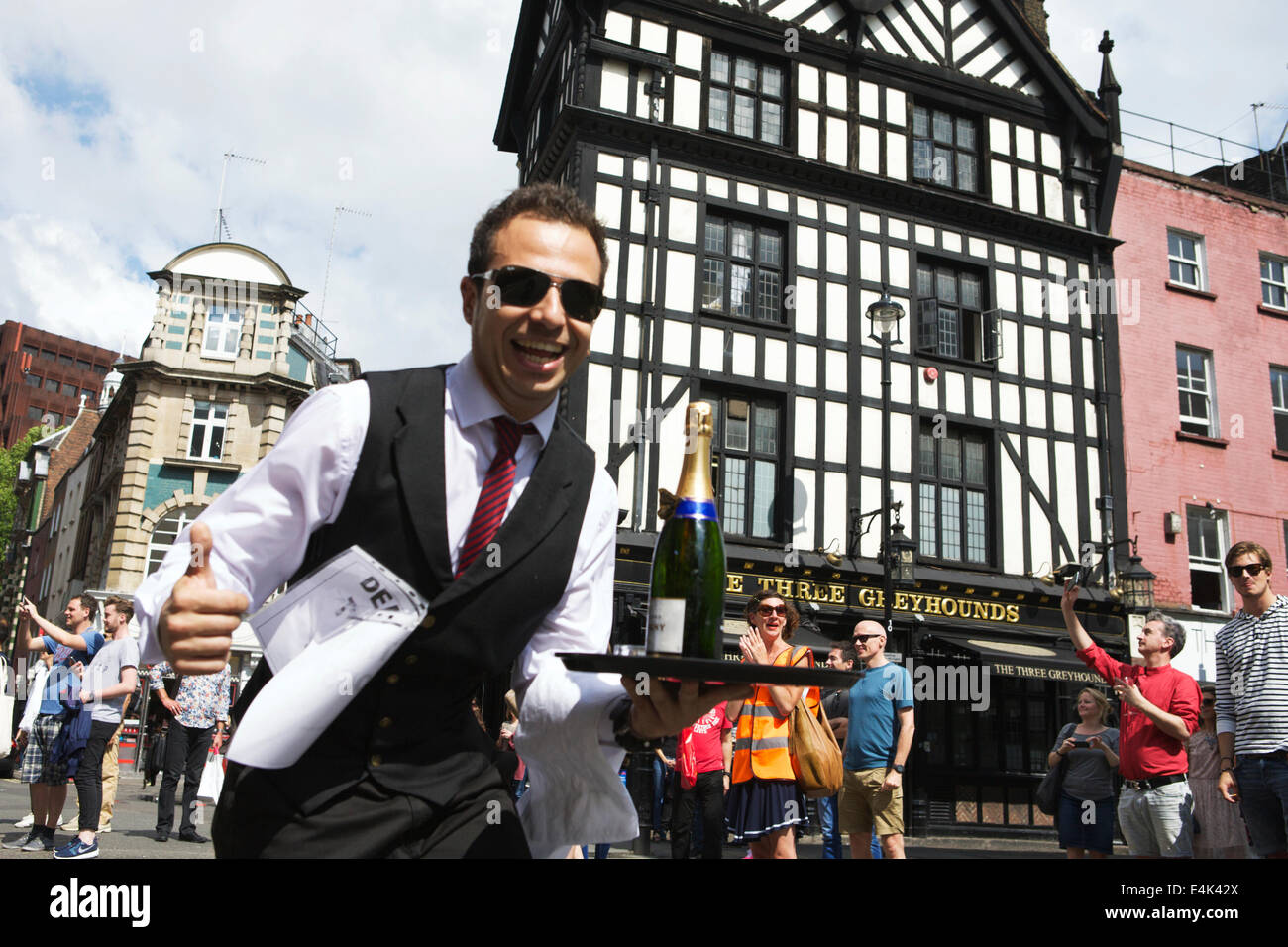 Soho waiters hires stock photography and images Alamy