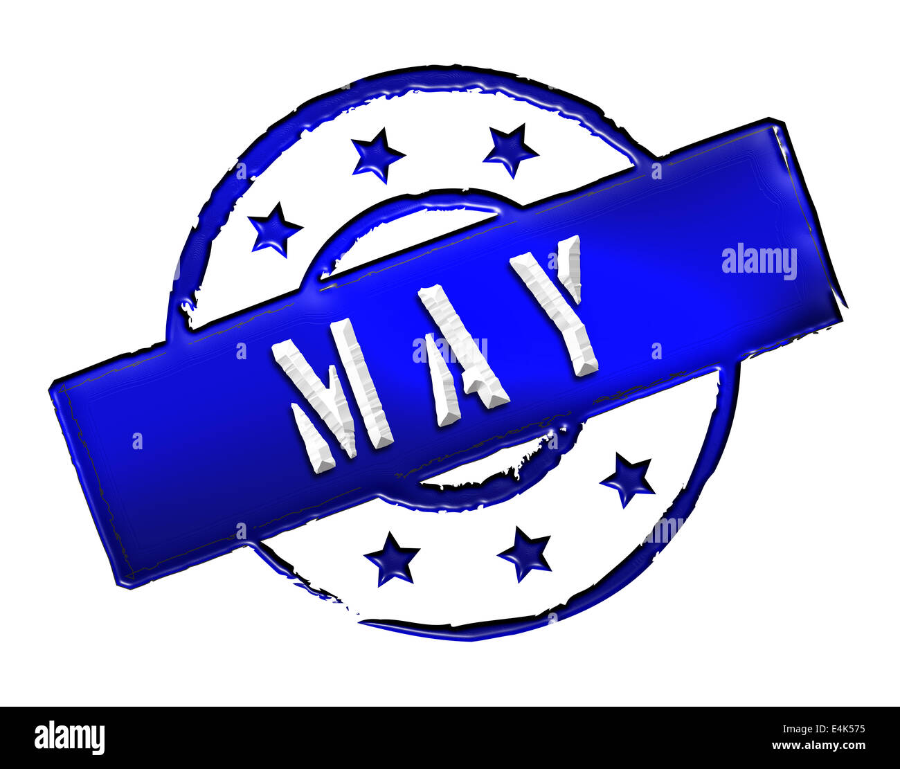 Stamp - MAY Stock Photo