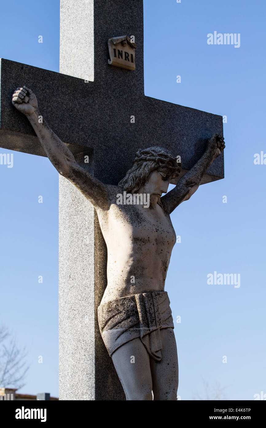 old cemetery with graves in Spanish holy place Stock Photo Alamy