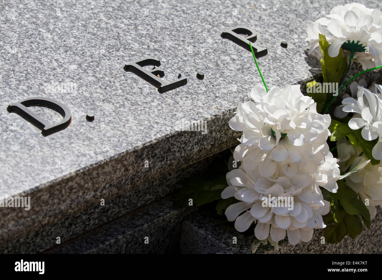old cemetery with graves in Spanish holy place Stock Photo Alamy