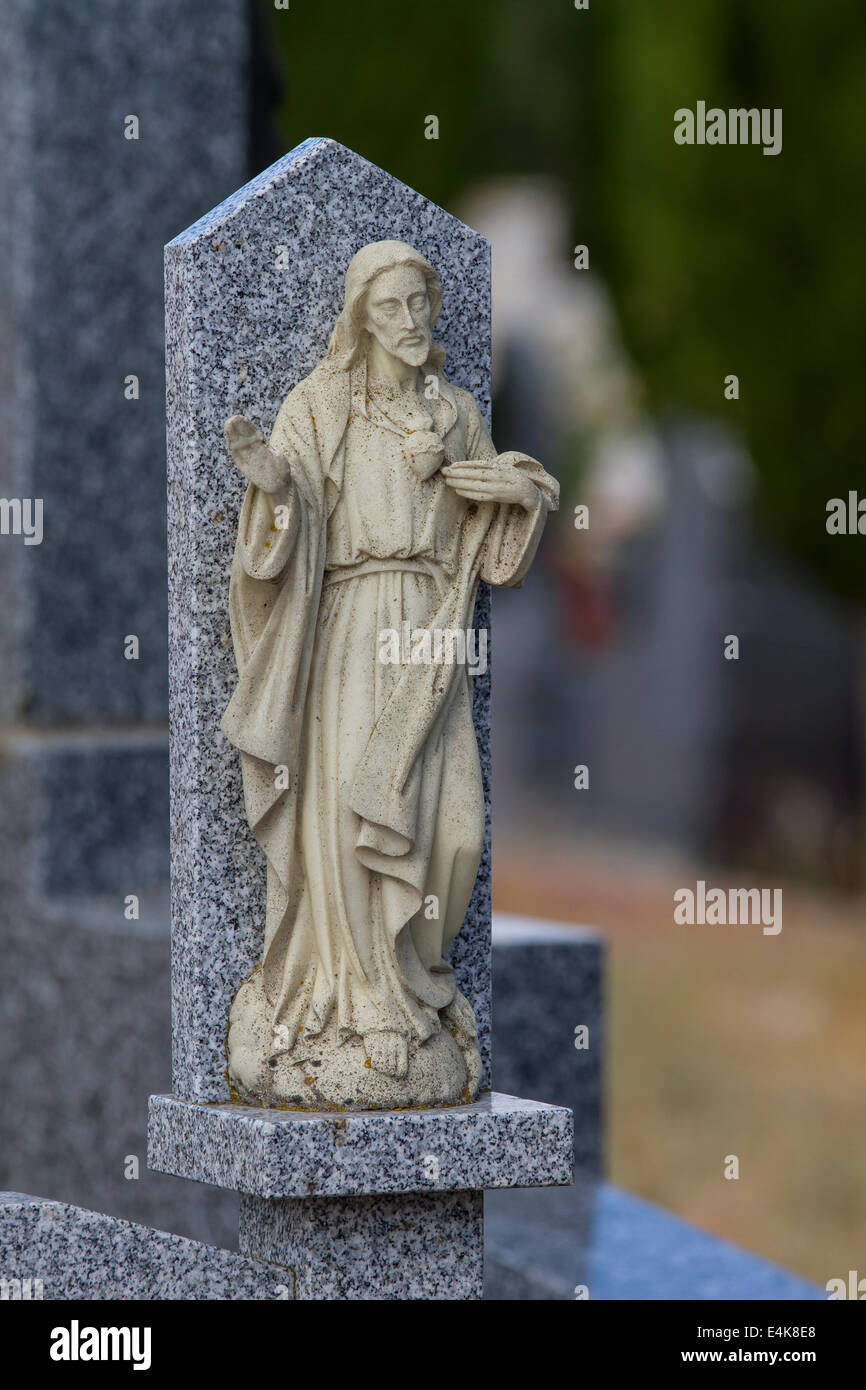 old cemetery with graves in Spanish holy place Stock Photo Alamy