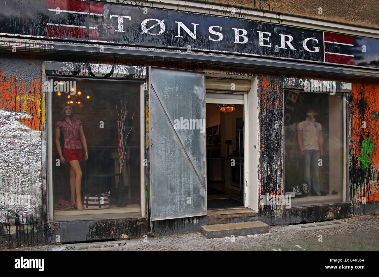 Tonsberg Shop Stock Photo