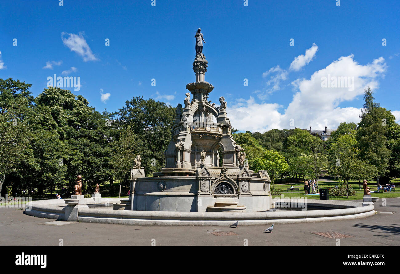 Stewart Memorial Fountain in Sir Joseph Paxton designed Kelvingrove