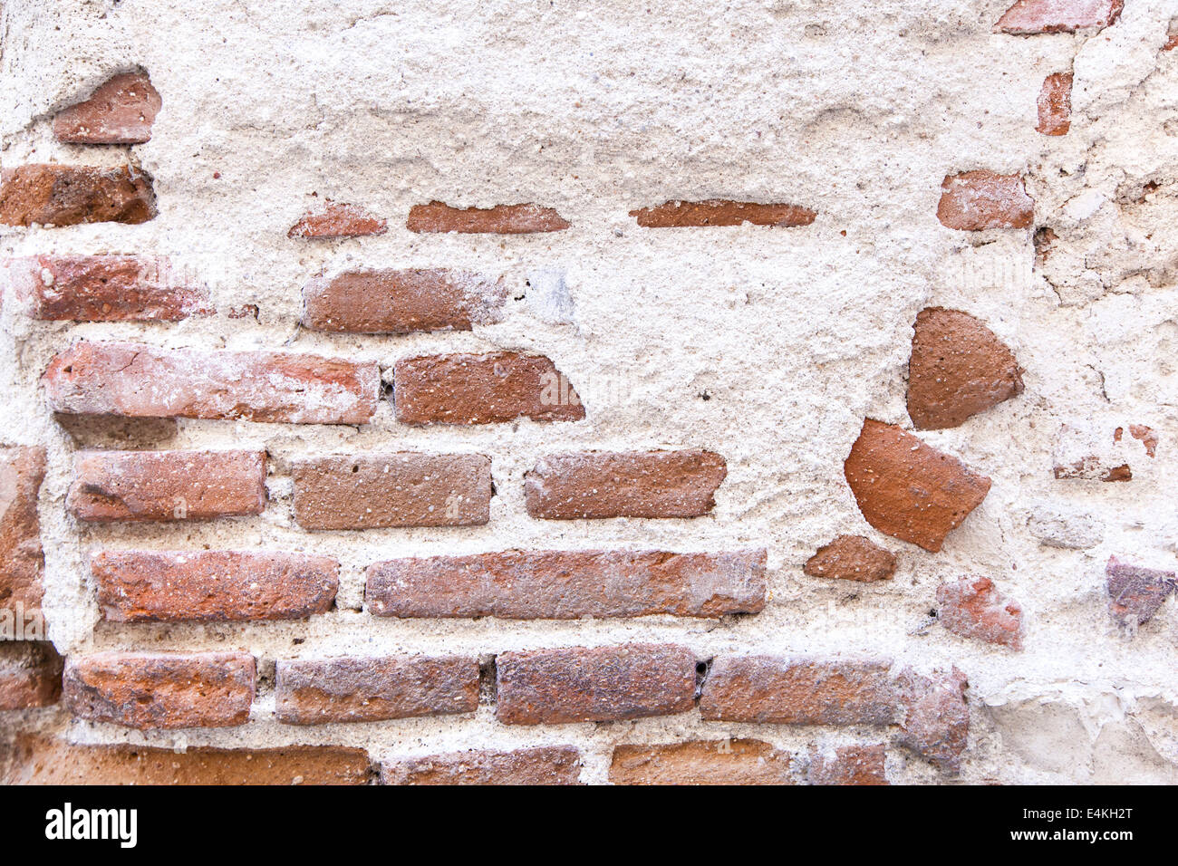 Old brick wall texture for backgrounds Stock Photo
