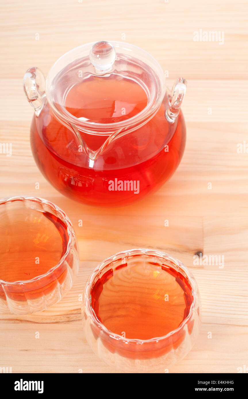 Herbal natural floral tea infusion with dry flower Stock Photo Alamy