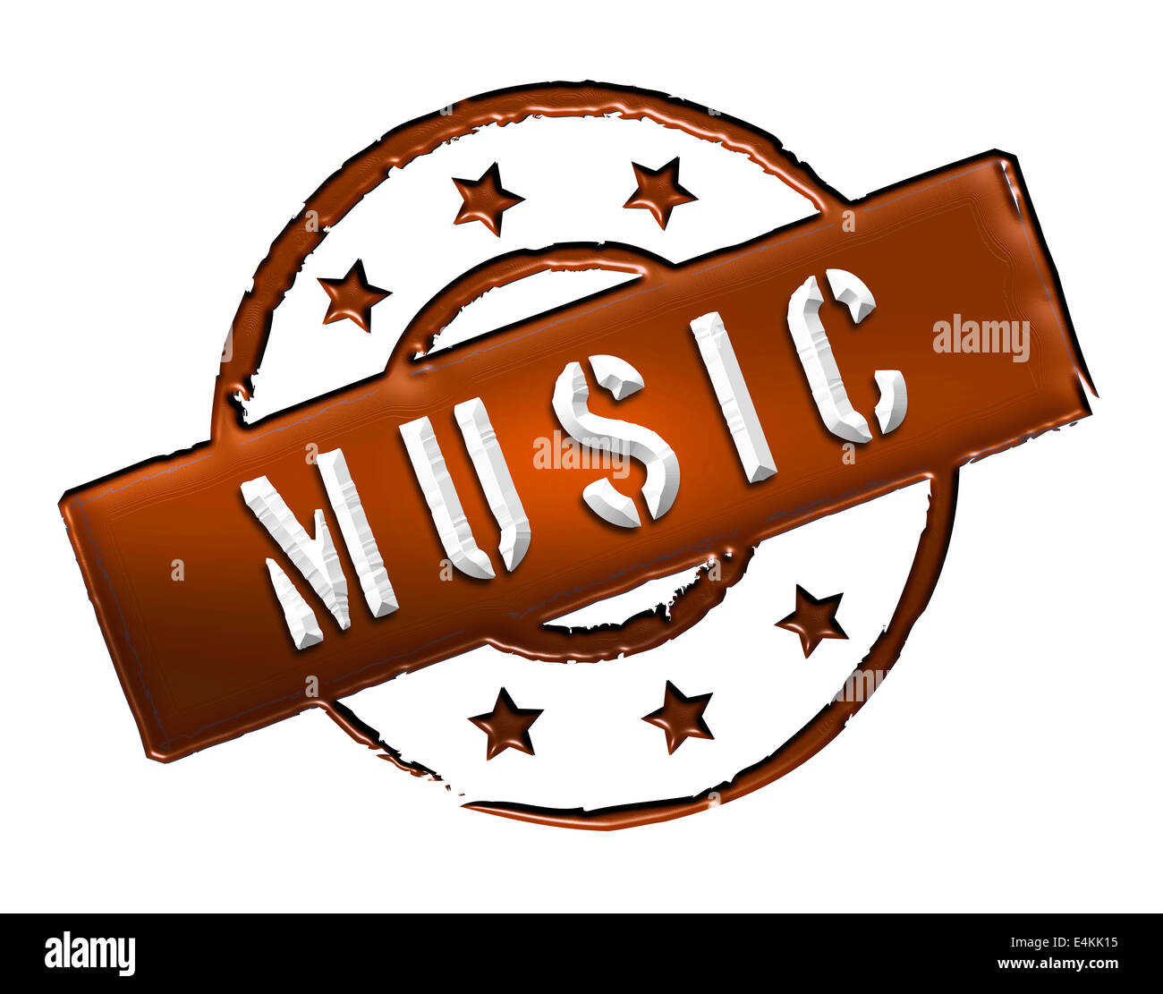 Stamp MUSIC Stock Photo Alamy