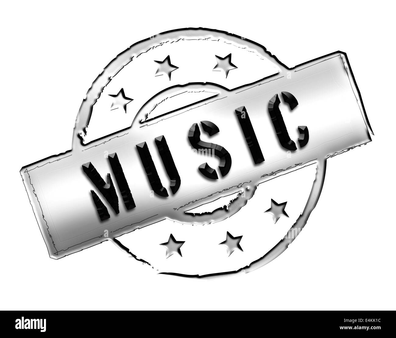 Stamp MUSIC Stock Photo Alamy