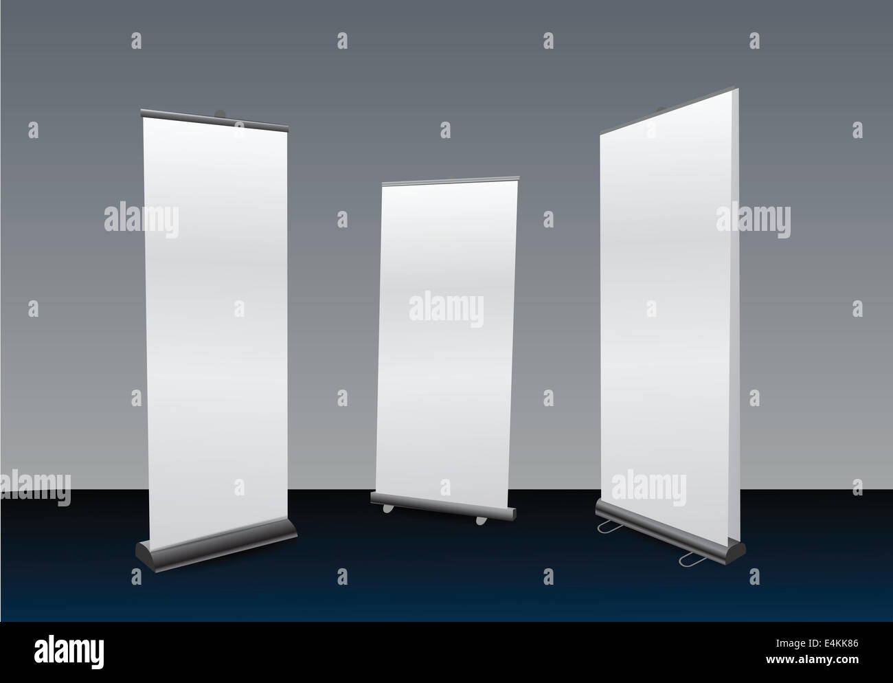 Pull up banner blank hi-res stock photography and images - Alamy