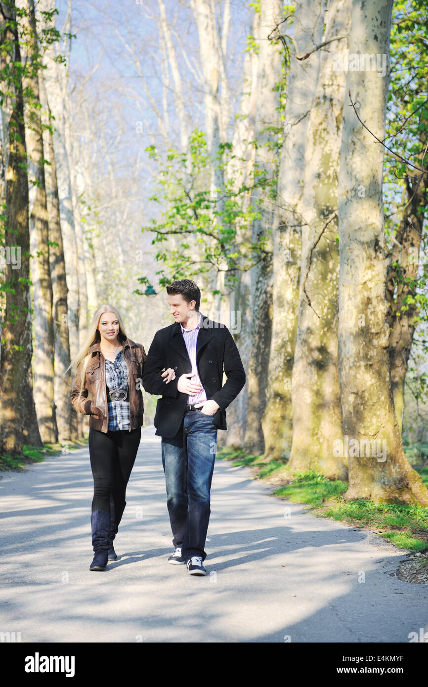 romantic couple in love outdoor Stock Photo - Alamy
