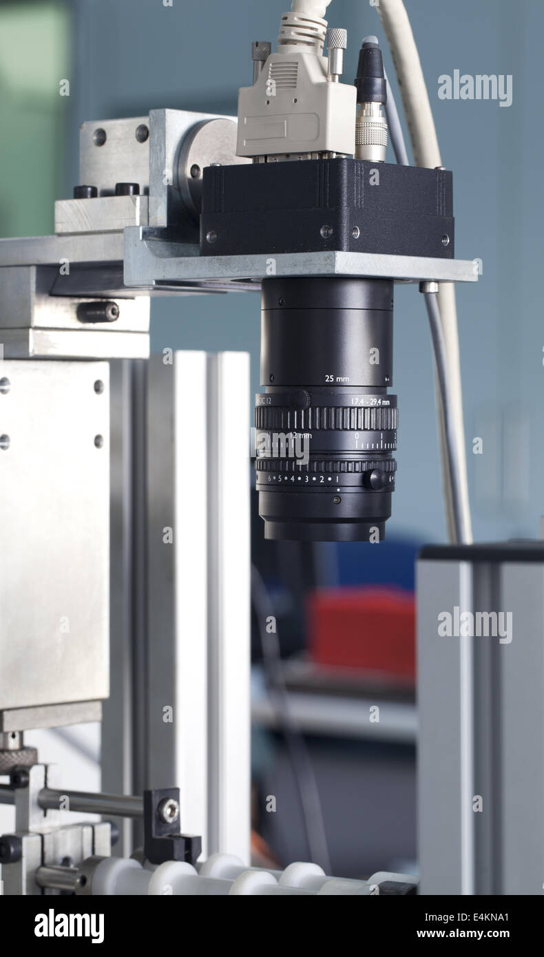 Camera inspection control Stock Photo Alamy
