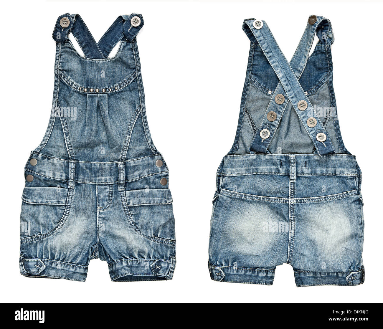 children's denim shorts Stock Photo Alamy