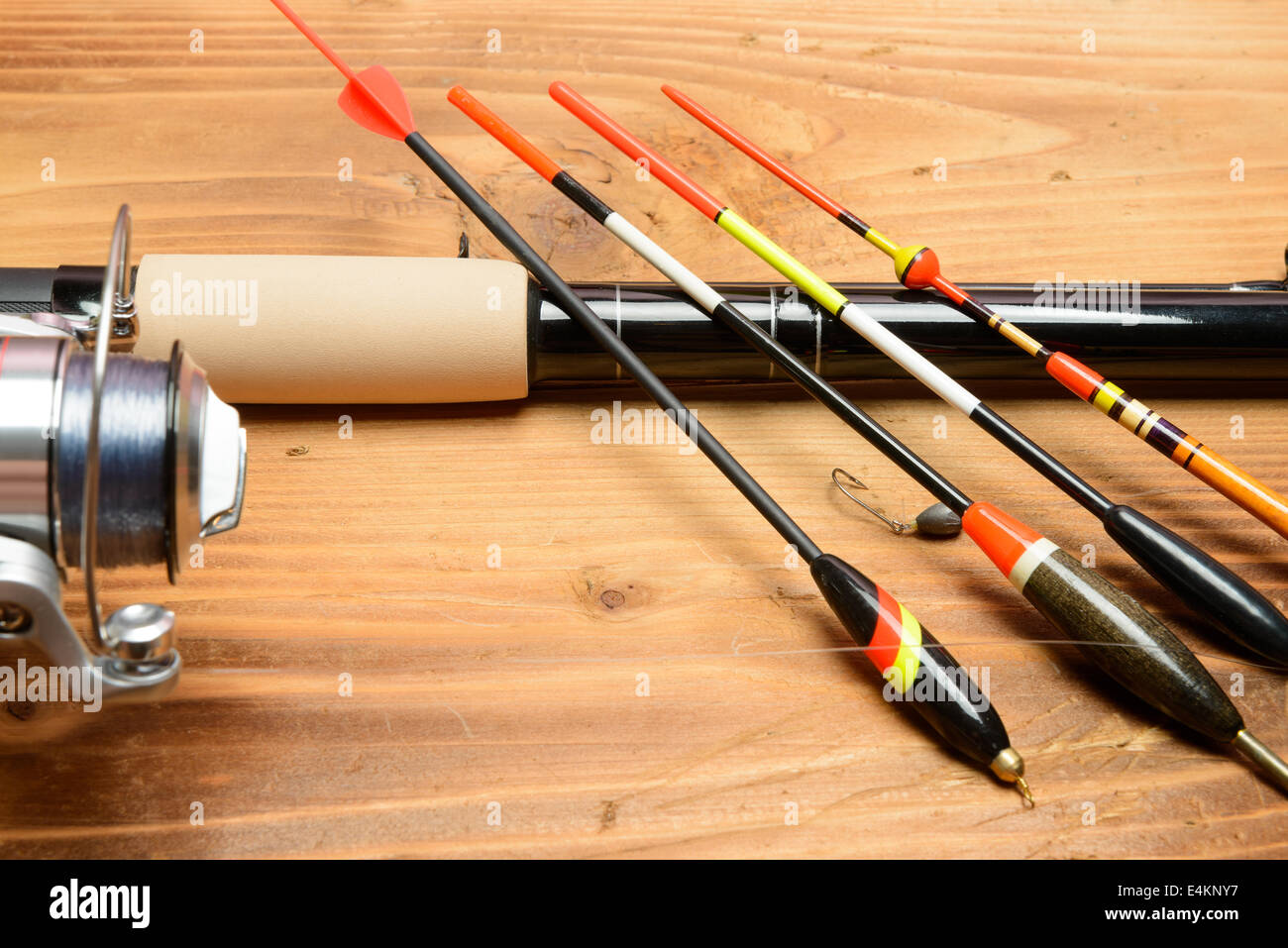 Objects for fishing Stock Photo Alamy