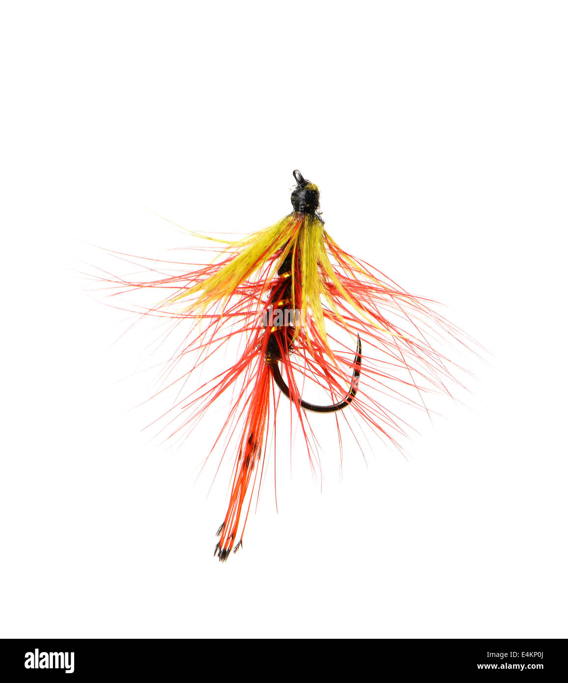 Fly fishing lure Stock Photo Alamy
