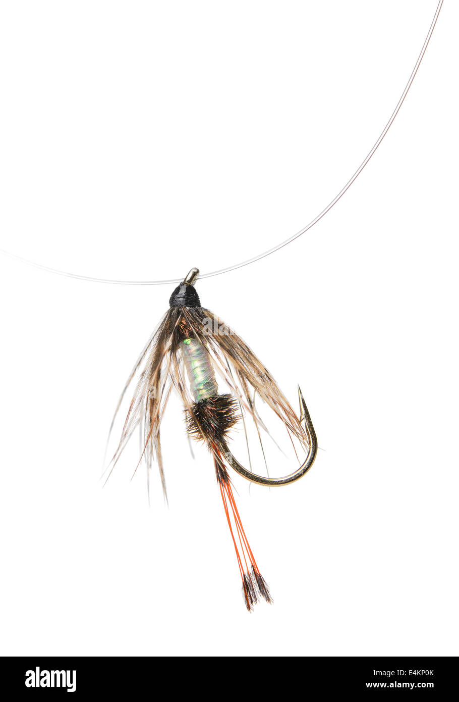 Fly fishing lure Stock Photo Alamy