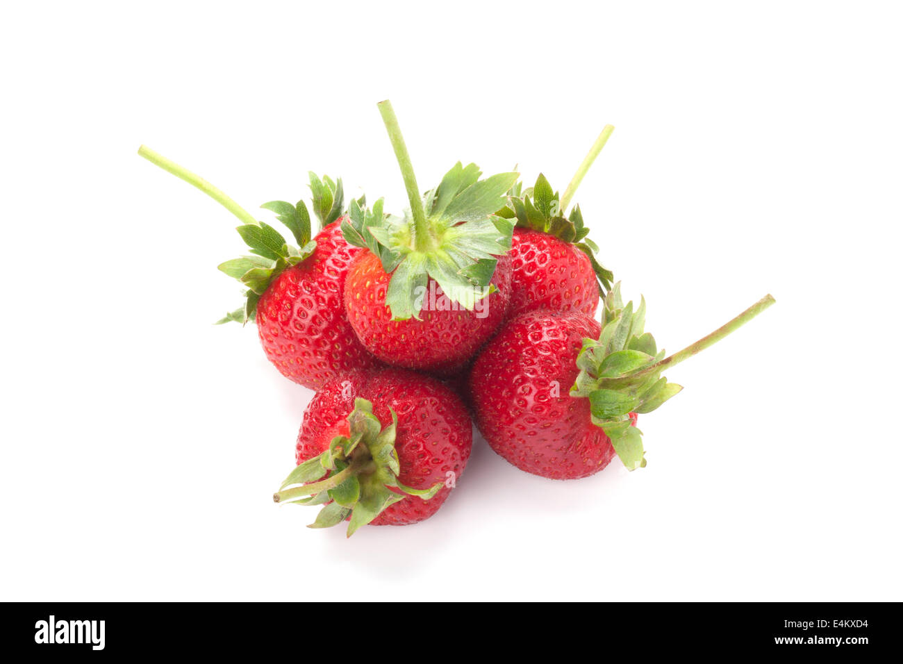 strawberry isolated on white background Stock Photo - Alamy