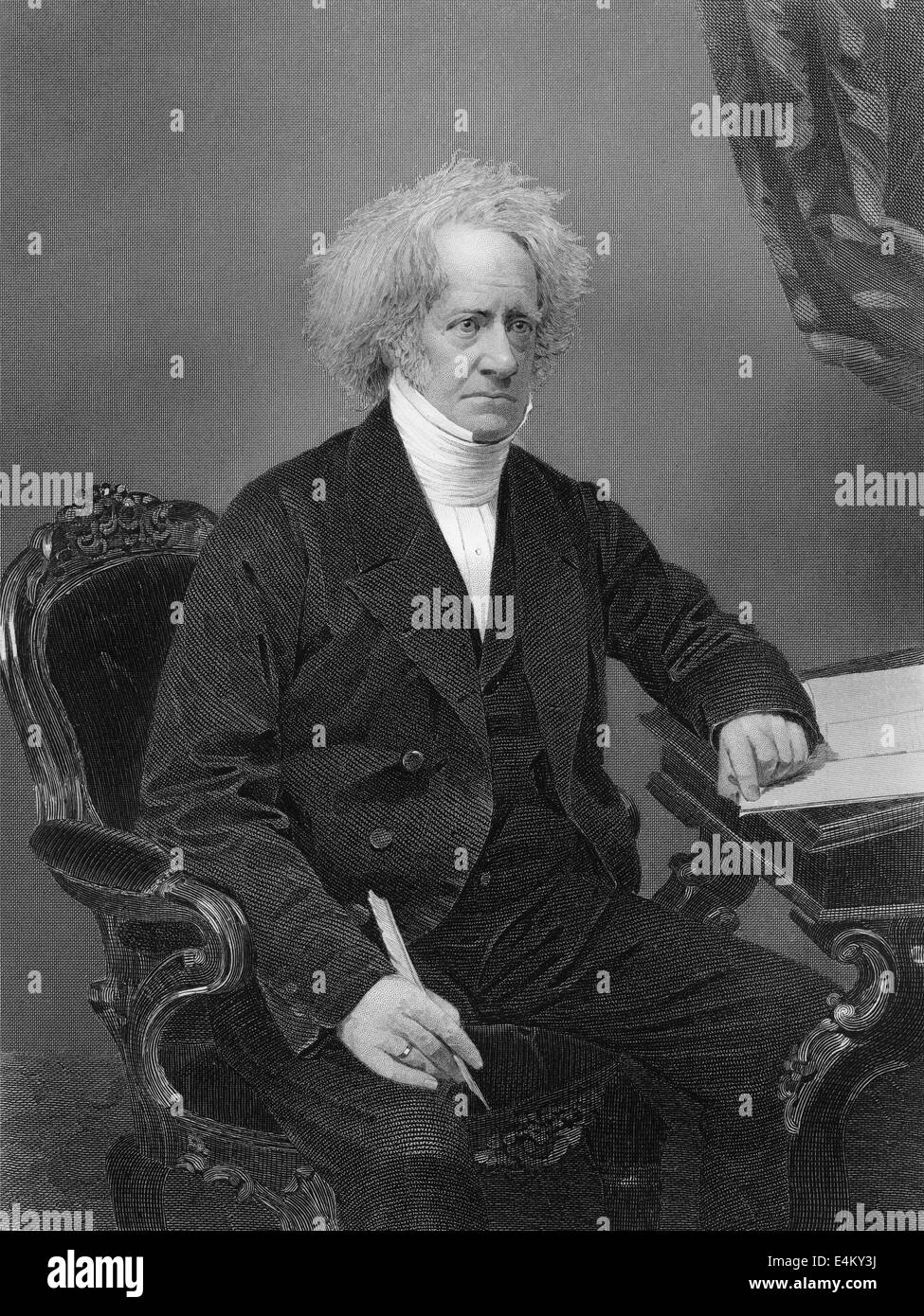 Sir John Frederick William Herschel, 1792 - 1871, English polymath Stock  Photo - Alamy