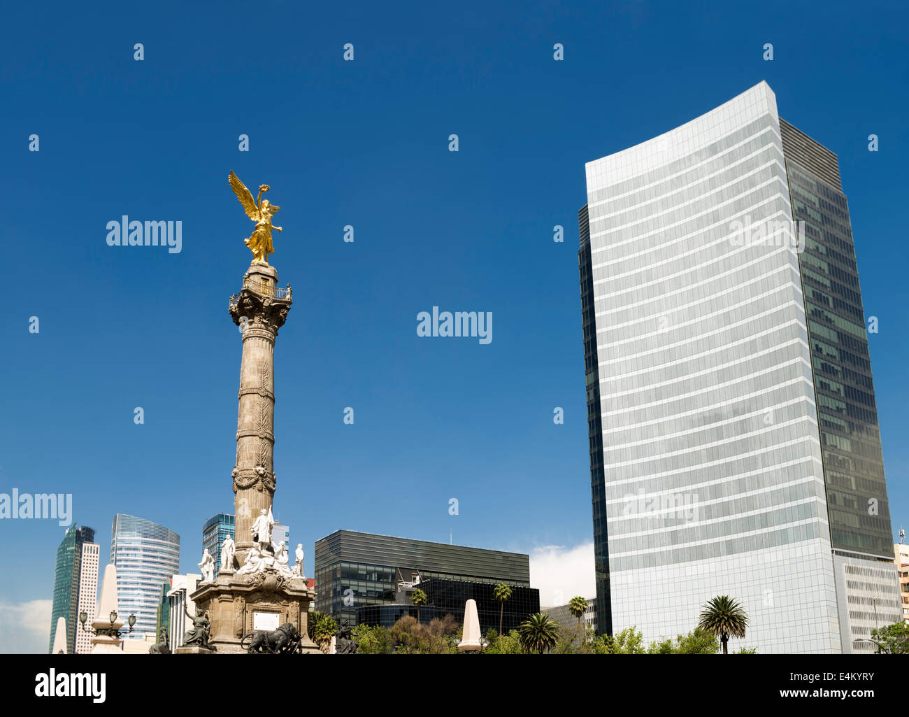 Independence Angel, Mexico City Stock Photo