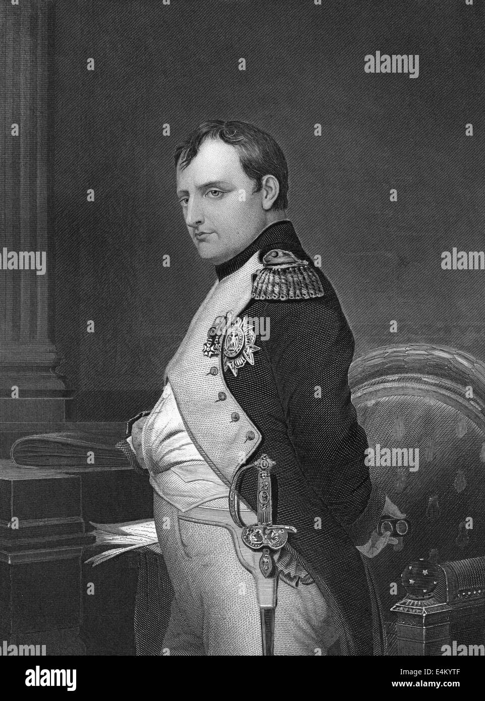 Napoleon Bonaparte, Emperor Napoleon I, 1769 1821, a French general