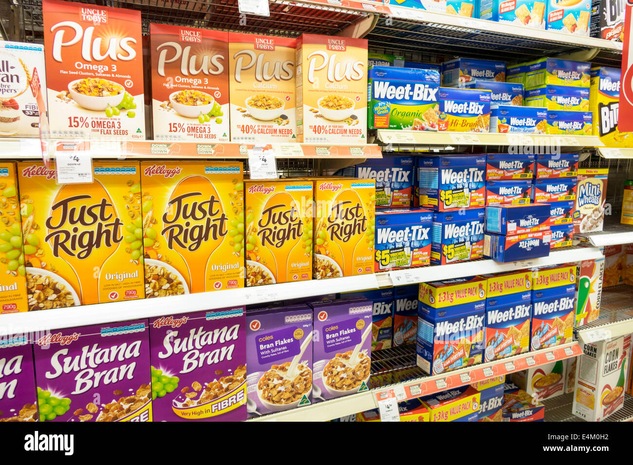 Cereal For Sale Grocery Store High Resolution Stock Photography and Images Alamy