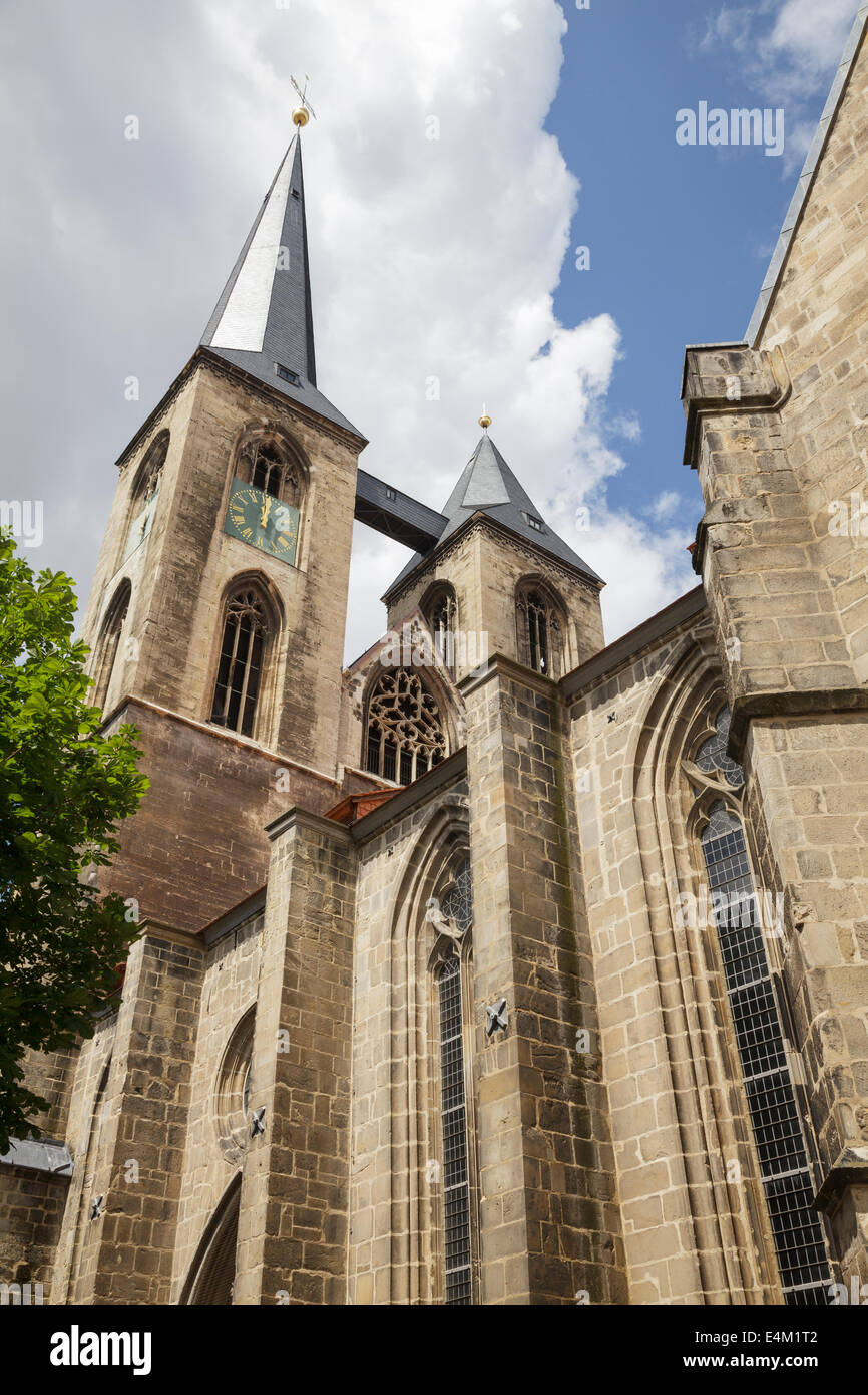 St Martins Church, Halberstadt, Saxony Anhalt, Germany Stock Photo