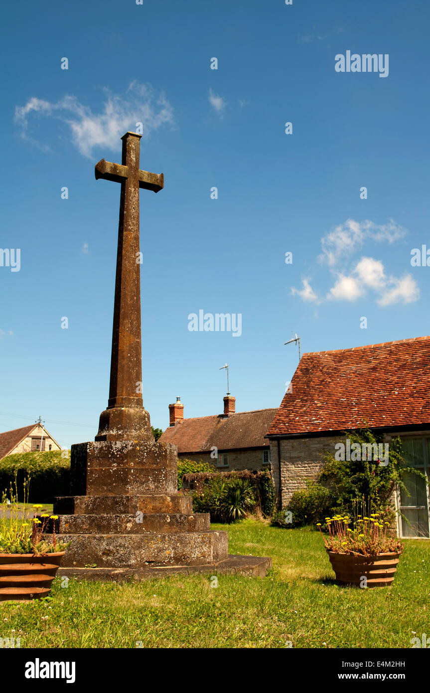 The war memorial, Butlers Marston village, Warwickshire, England, UK