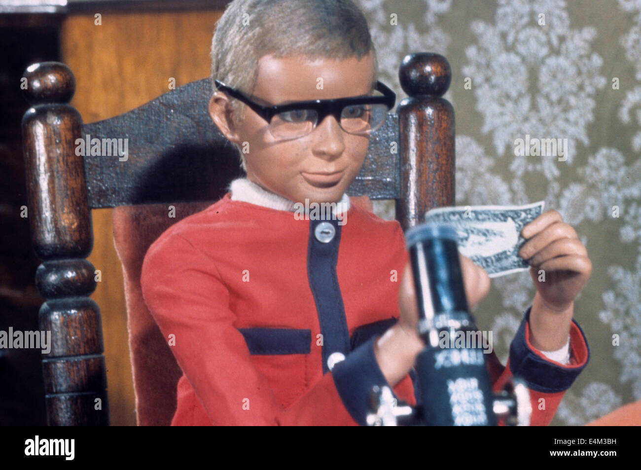 JOE 90 1960s sci-fi TV puppet series created by Gerry and Sylvia Anderson Stock Photo