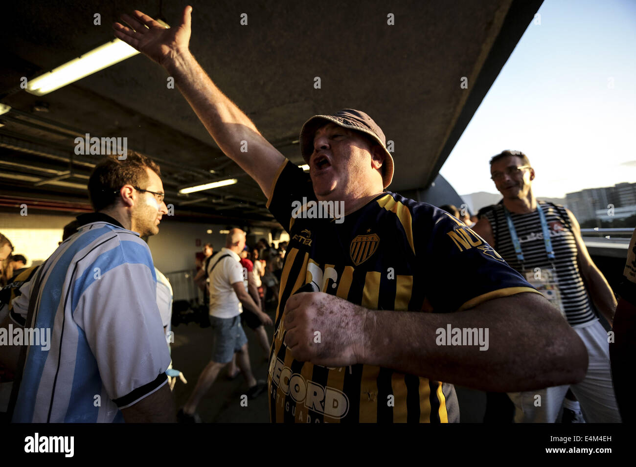 Brazil. 13th July, 2014. Final match of the 2014 World Cup, between Germany and Argentina, this Sunday, July 13th, in Maracana Stadium, Rio de Janeiro © Gustavo Basso/NurPhoto/ZUMA Wire/Alamy Live News Stock Photo