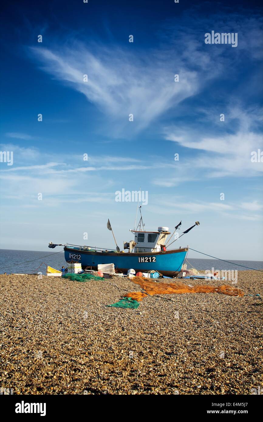 Aldeburgh Beach Stock Photo
