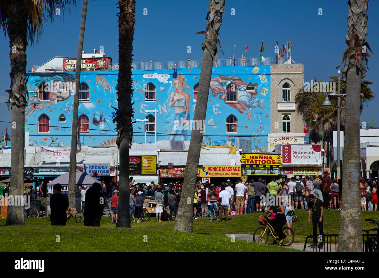 Shops at Venice Beach, Los Angeles, California, USA Stock Photo Alamy