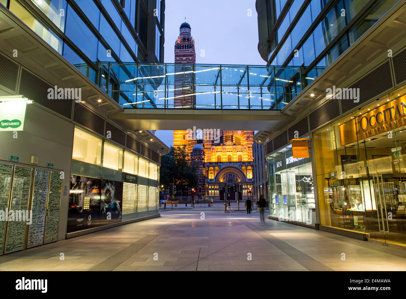 Cardinal Place Shopping Centre Victoria London UK Stock Photo - Alamy