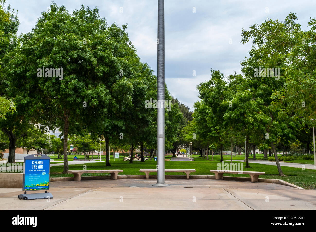 The University of California Campus in Riverside California USA Stock
