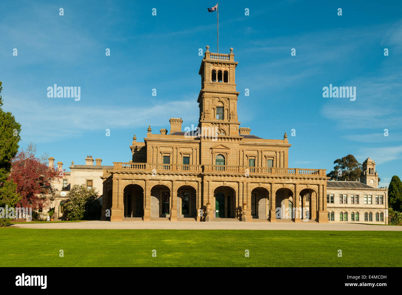 Werribee Mansion, Werribee, Victoria, Australia Stock Photo