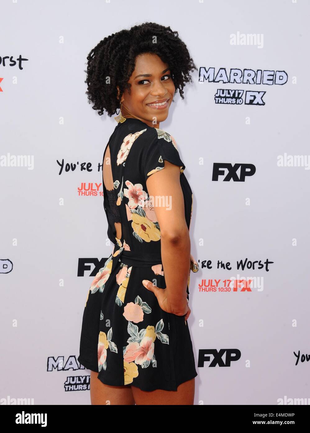 Los Angeles, CA, USA. 14th July, 2014. Kelly McCreary at arrivals for ...