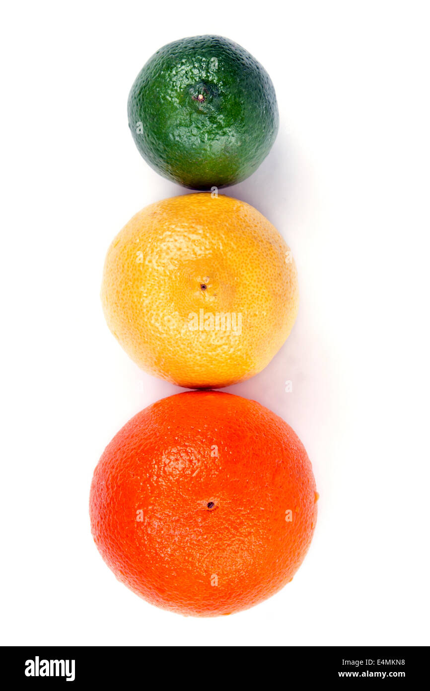 orange lemon lime Stock Photo - Alamy