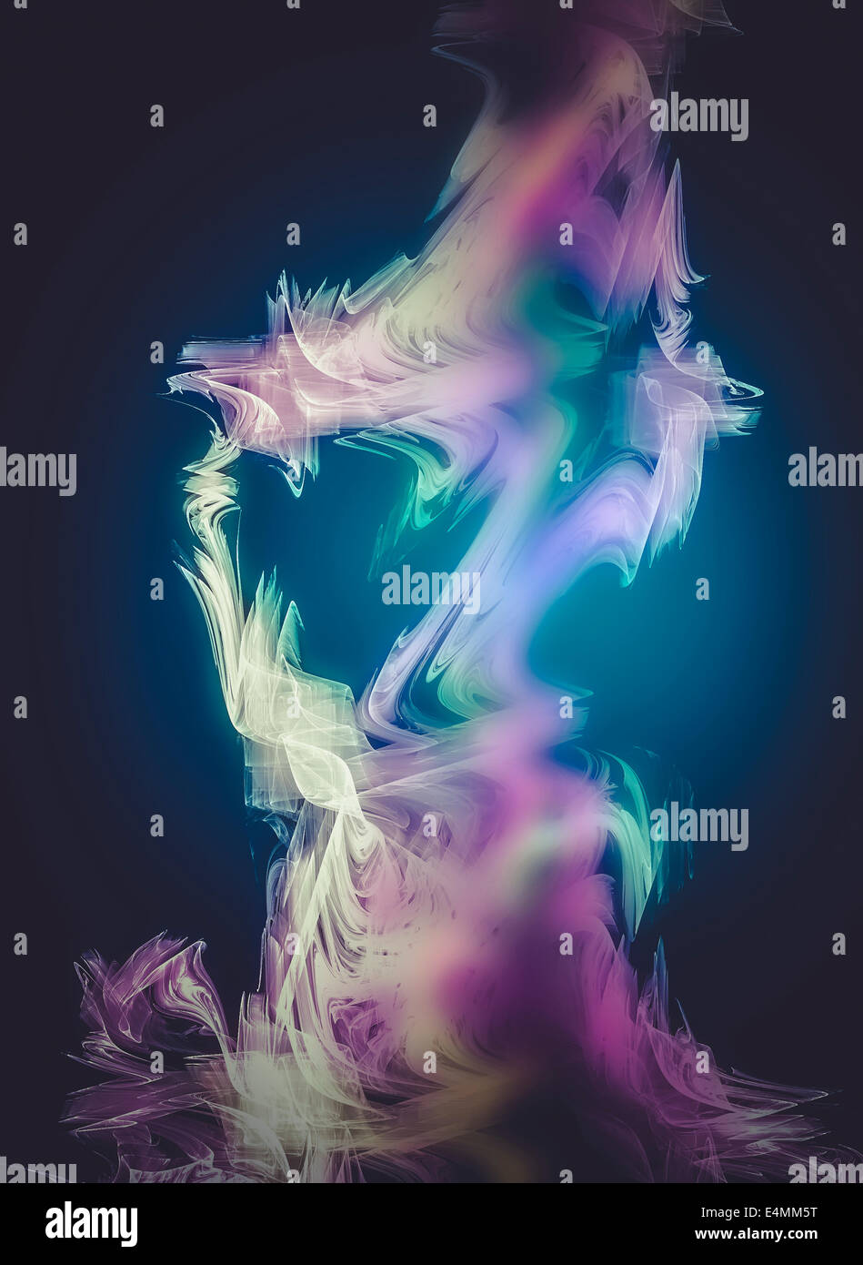 Abstract fire, Creative design background, fractal styles with color ...
