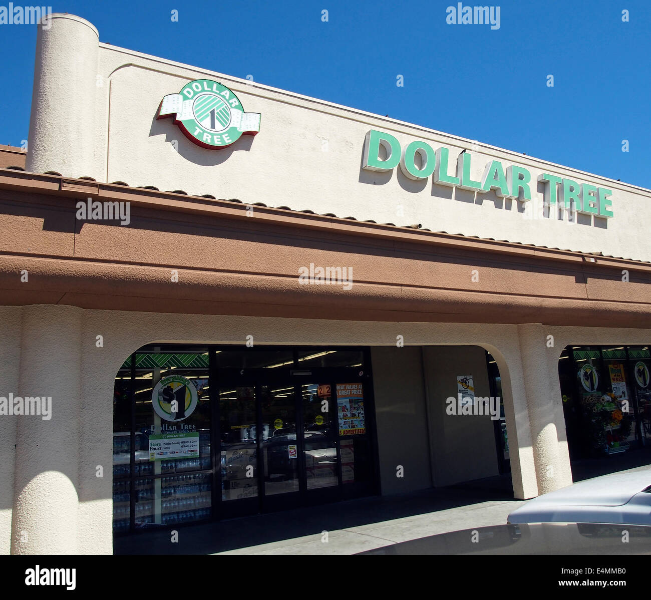 Dollar Tree store California Stock Photo