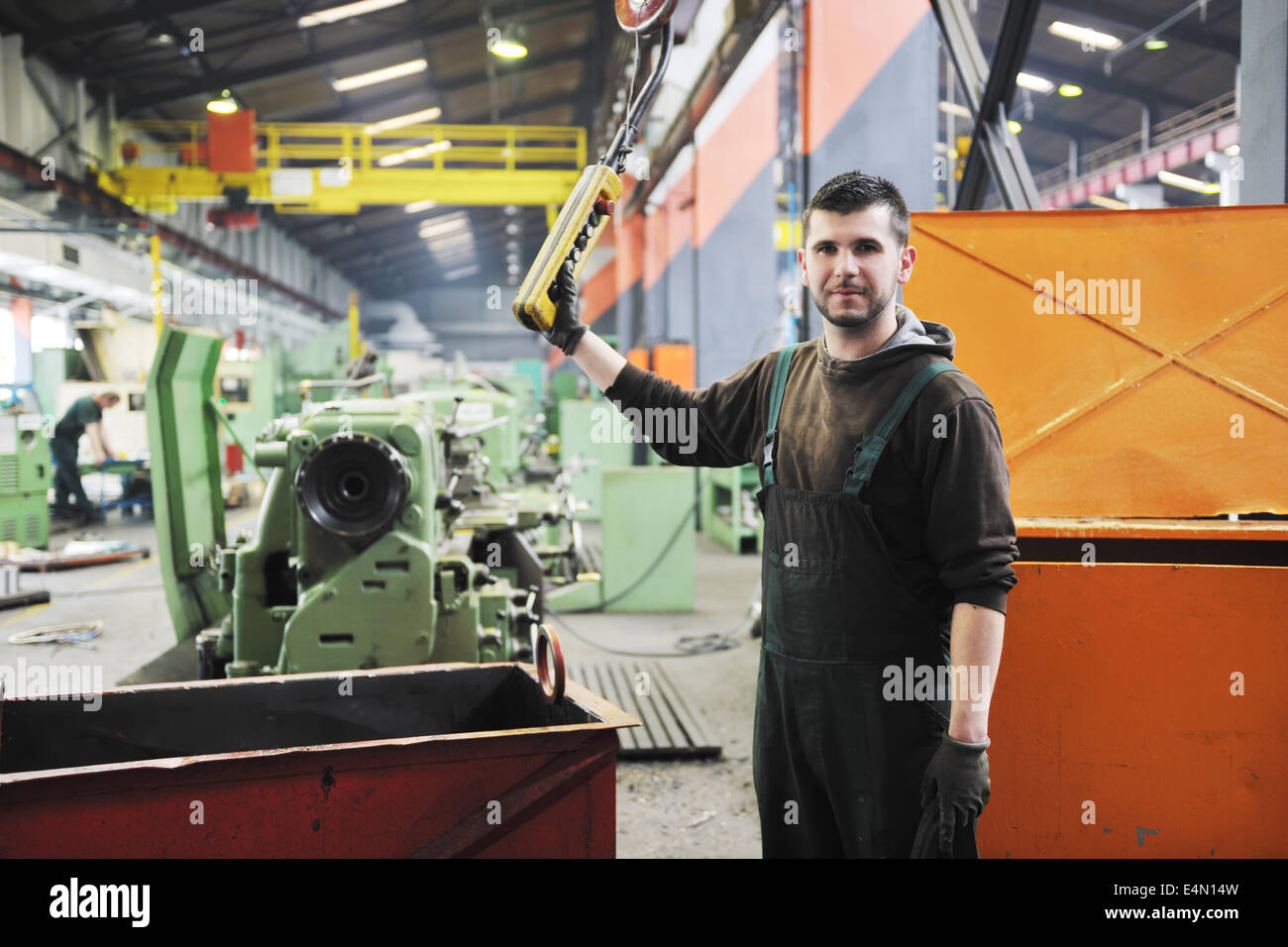 industry workers people in factory Stock Photo - Alamy