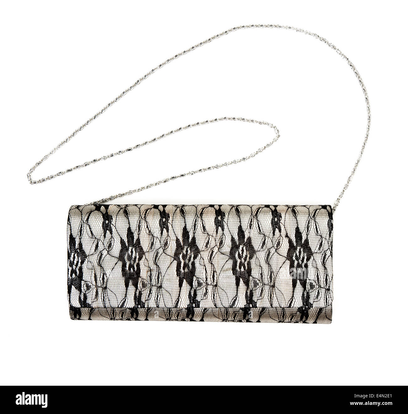 ZIP TOP CLUTCH WITH CHAIN SHES GOT GRACE main image 1