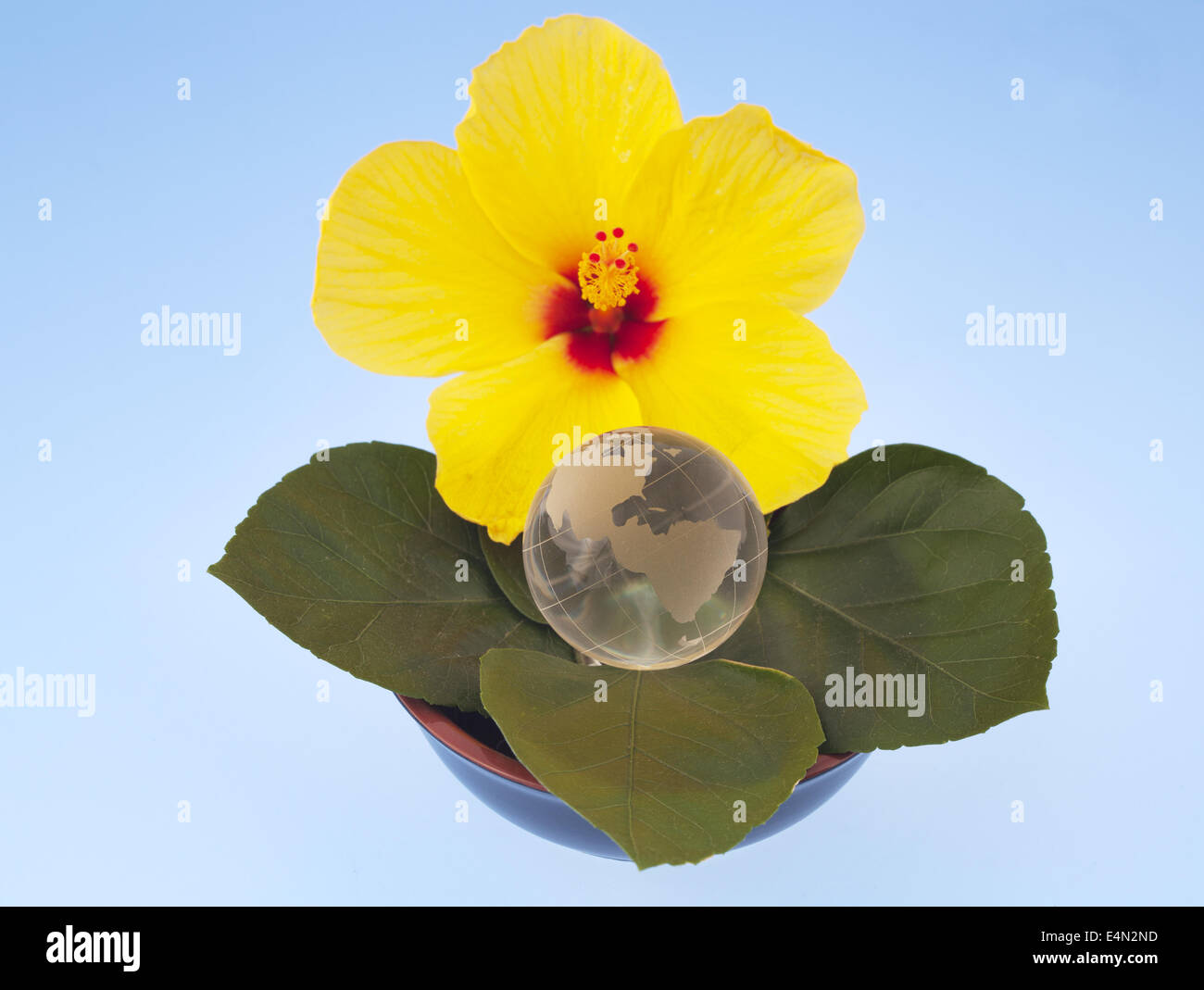 Green World Concept Stock Photo - Alamy