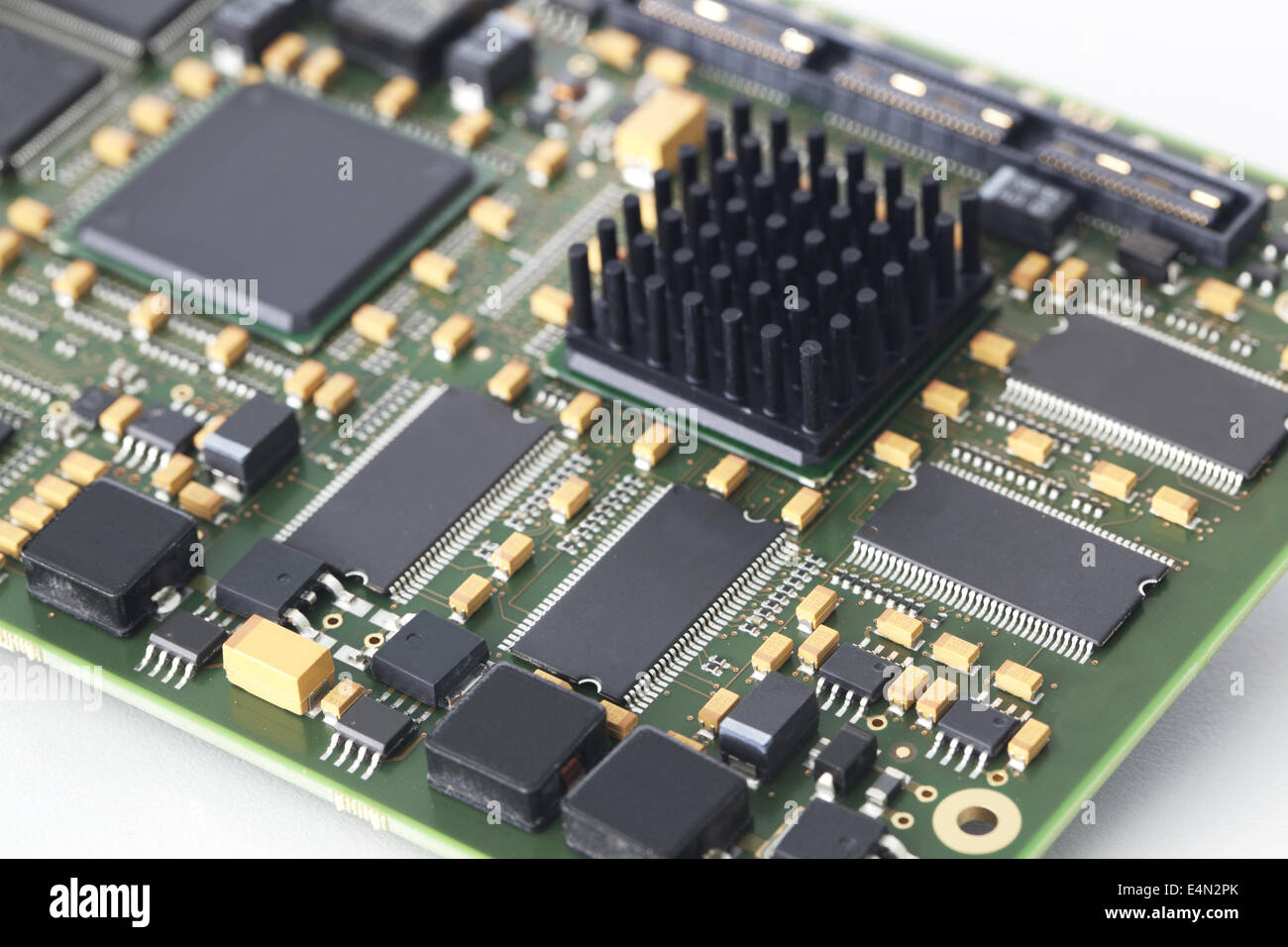 Electronic circuit board Stock Photo