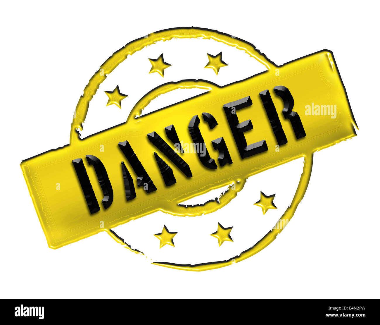 Stamp - DANGER Stock Photo - Alamy