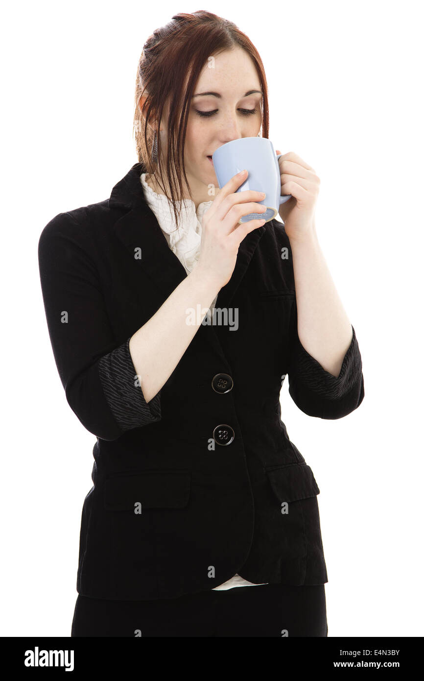 First coffee business portrait hi-res stock photography and images - Alamy