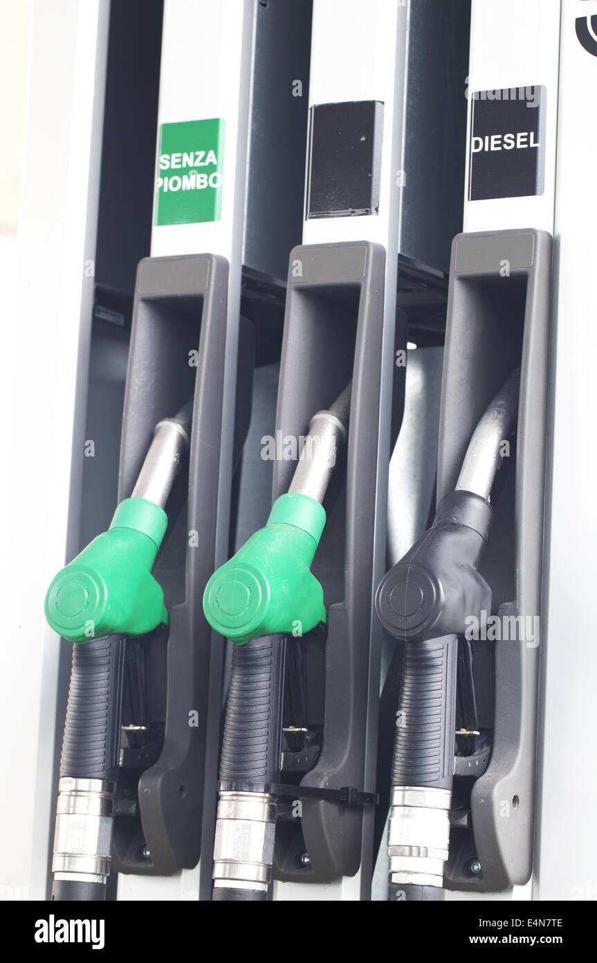 Petrol pump Stock Photo