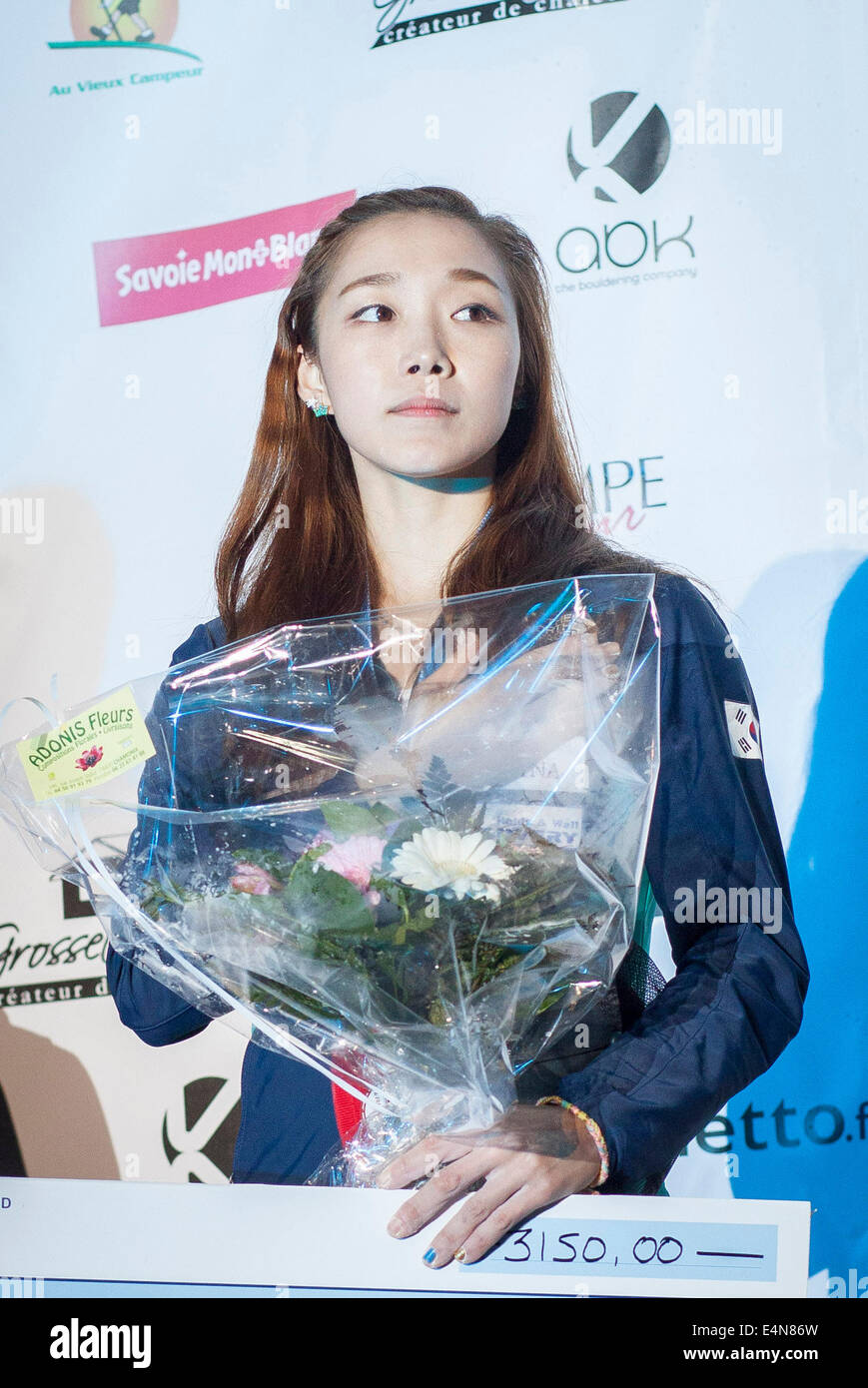 winner jain kim korea is seen during chamonix winner jain kim korea is seen during chamonix