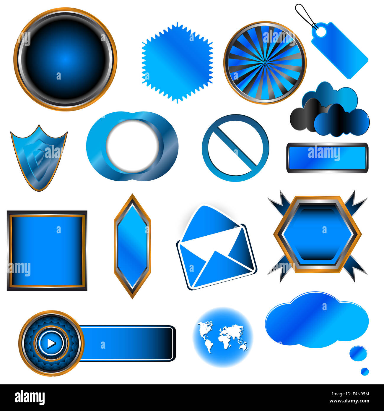 Blue collection hi-res stock photography and images - Alamy