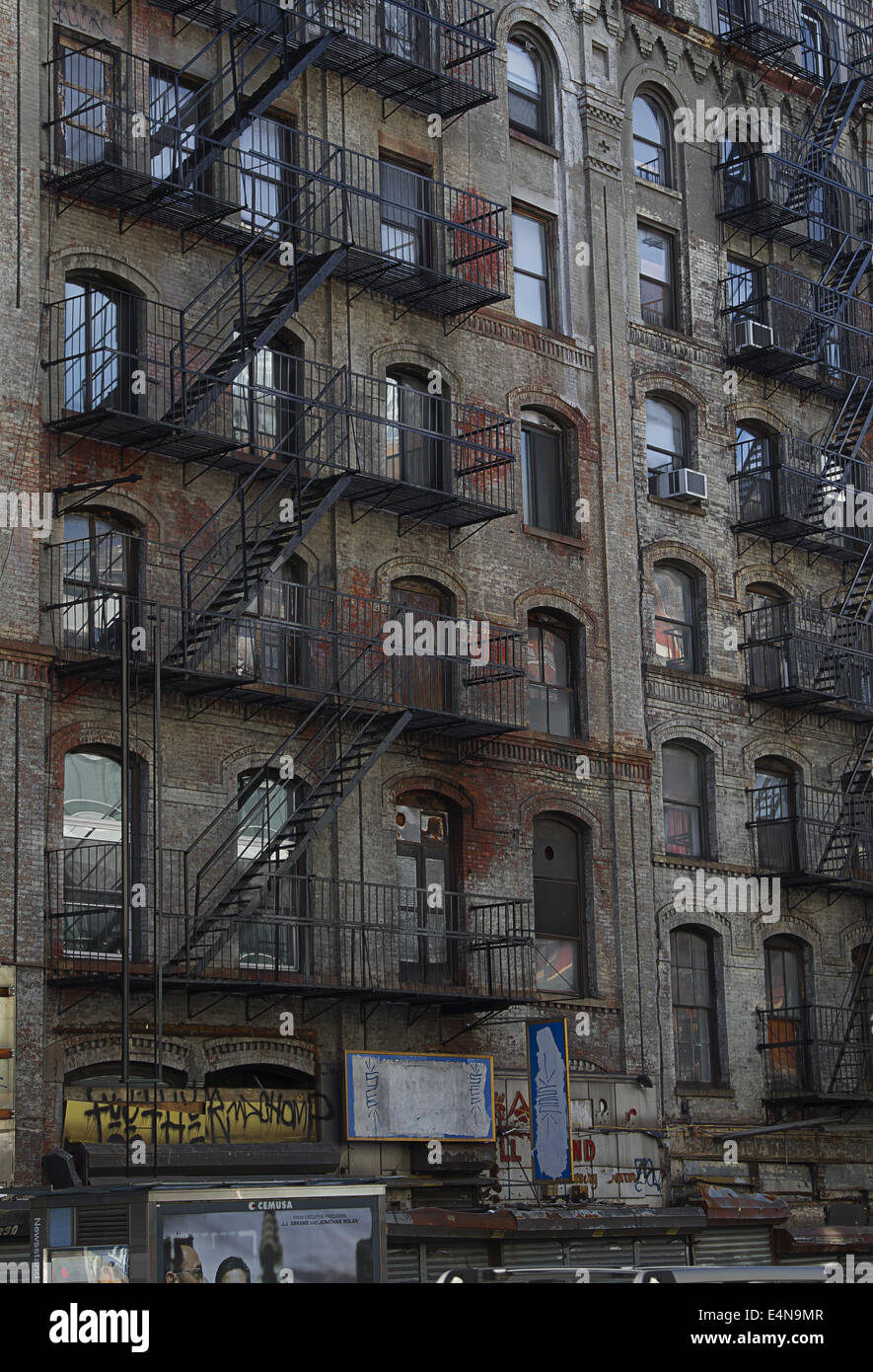 Nyc fire escape hi-res stock photography and images - Alamy