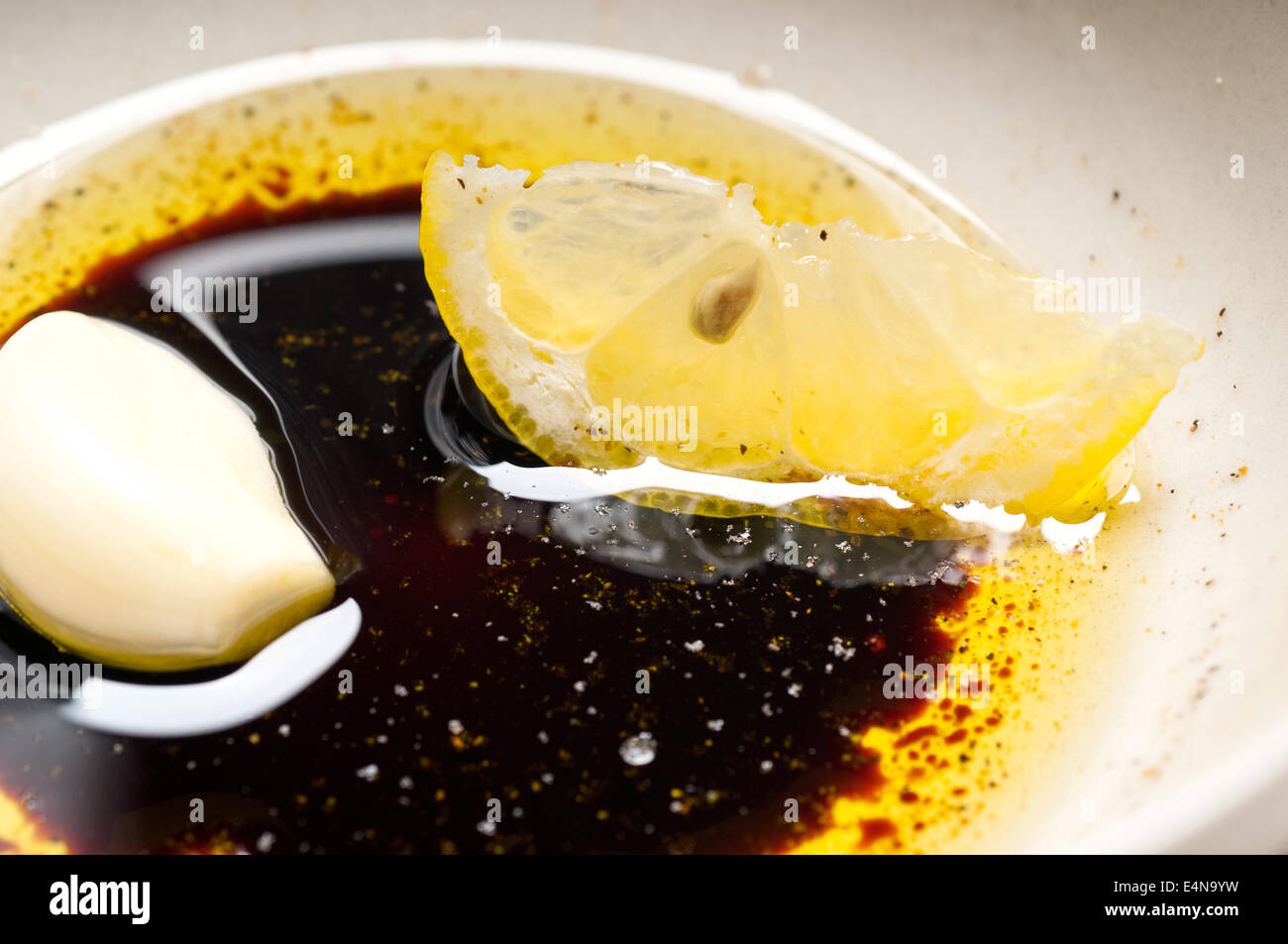 extra virgin olive oil and balsamic vinegar Stock Photo Alamy