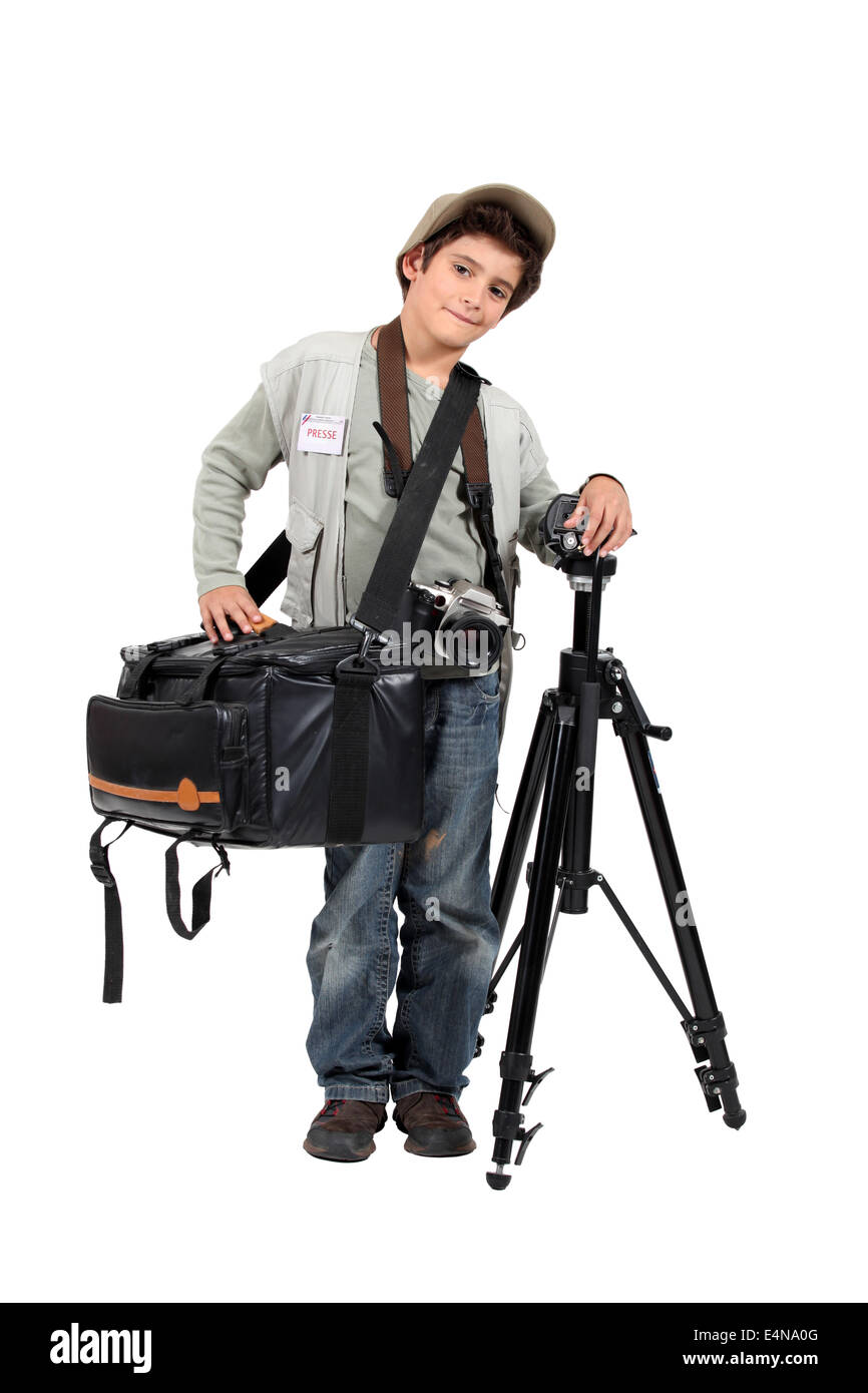 Child featured photographer Stock Photo