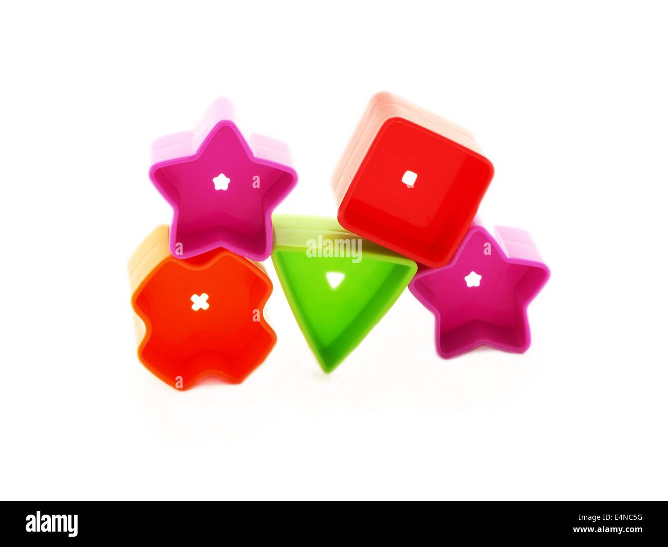 Shapes of plastic Stock Photo Alamy